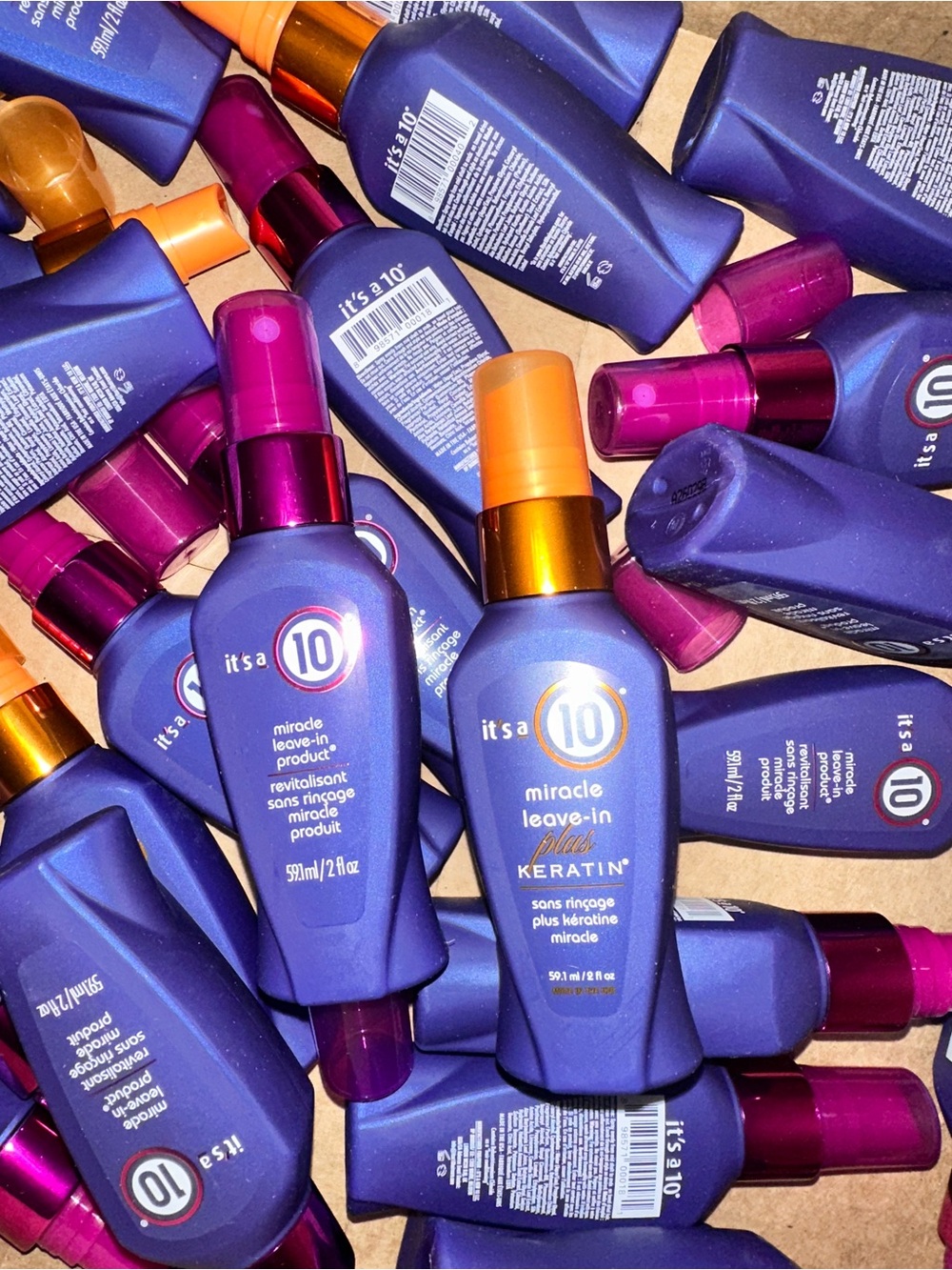 Miracle Leave-In Plus Keratin Spray — Blue